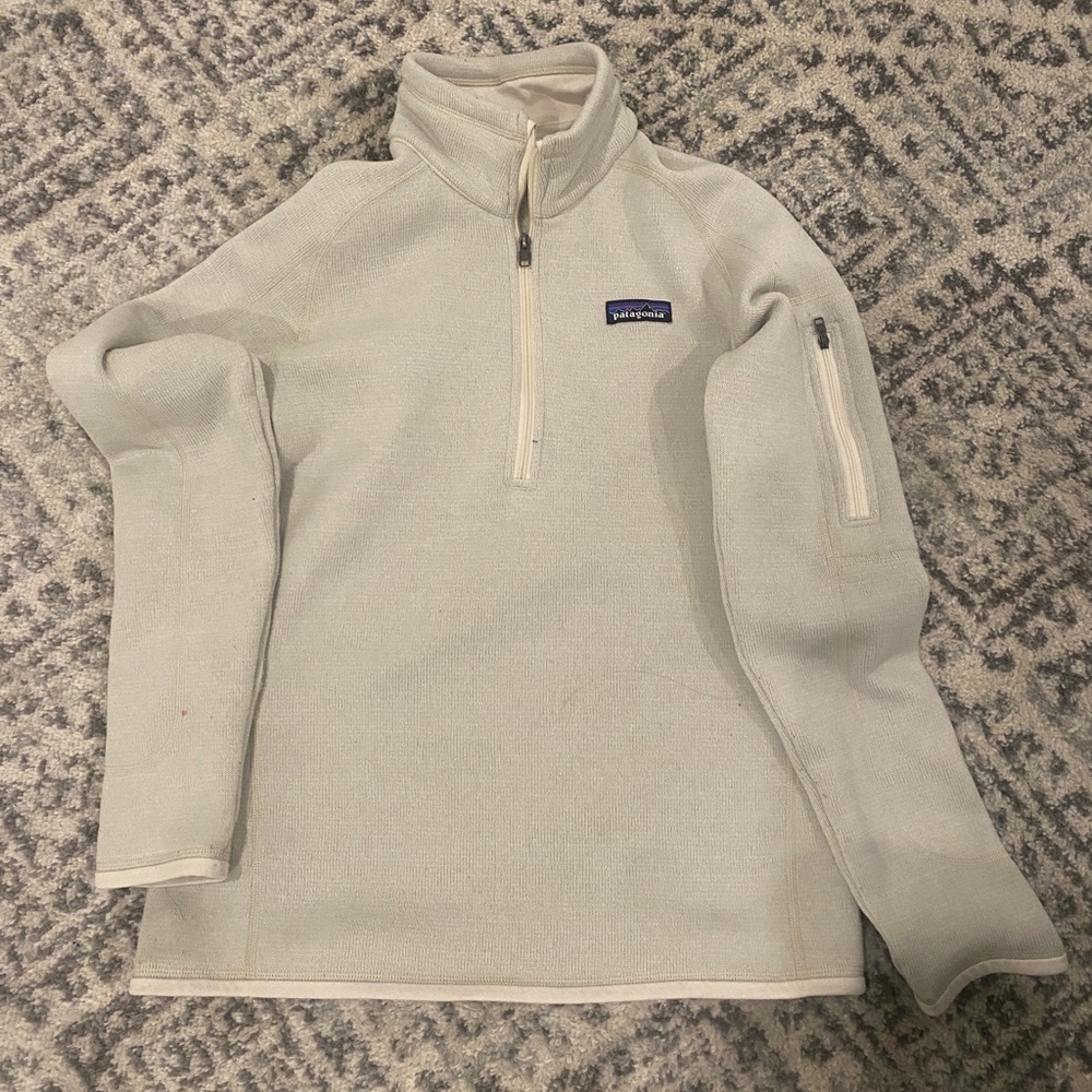 Patagonia better sweater 1/4 zip women’s size small